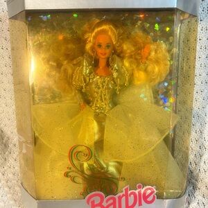 Barbie 1992 special edition holiday Barbie